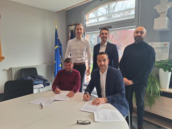 22 Mars 2024 : Signature en Mairie du TCA